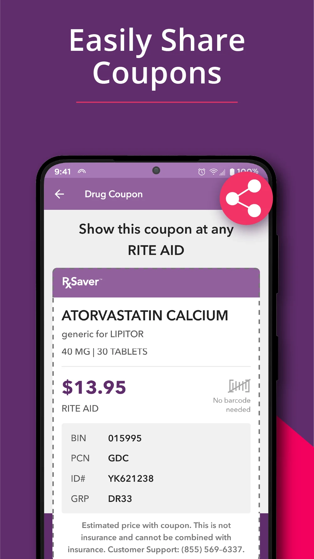 RxSaver – Prescription Coupons screenshot