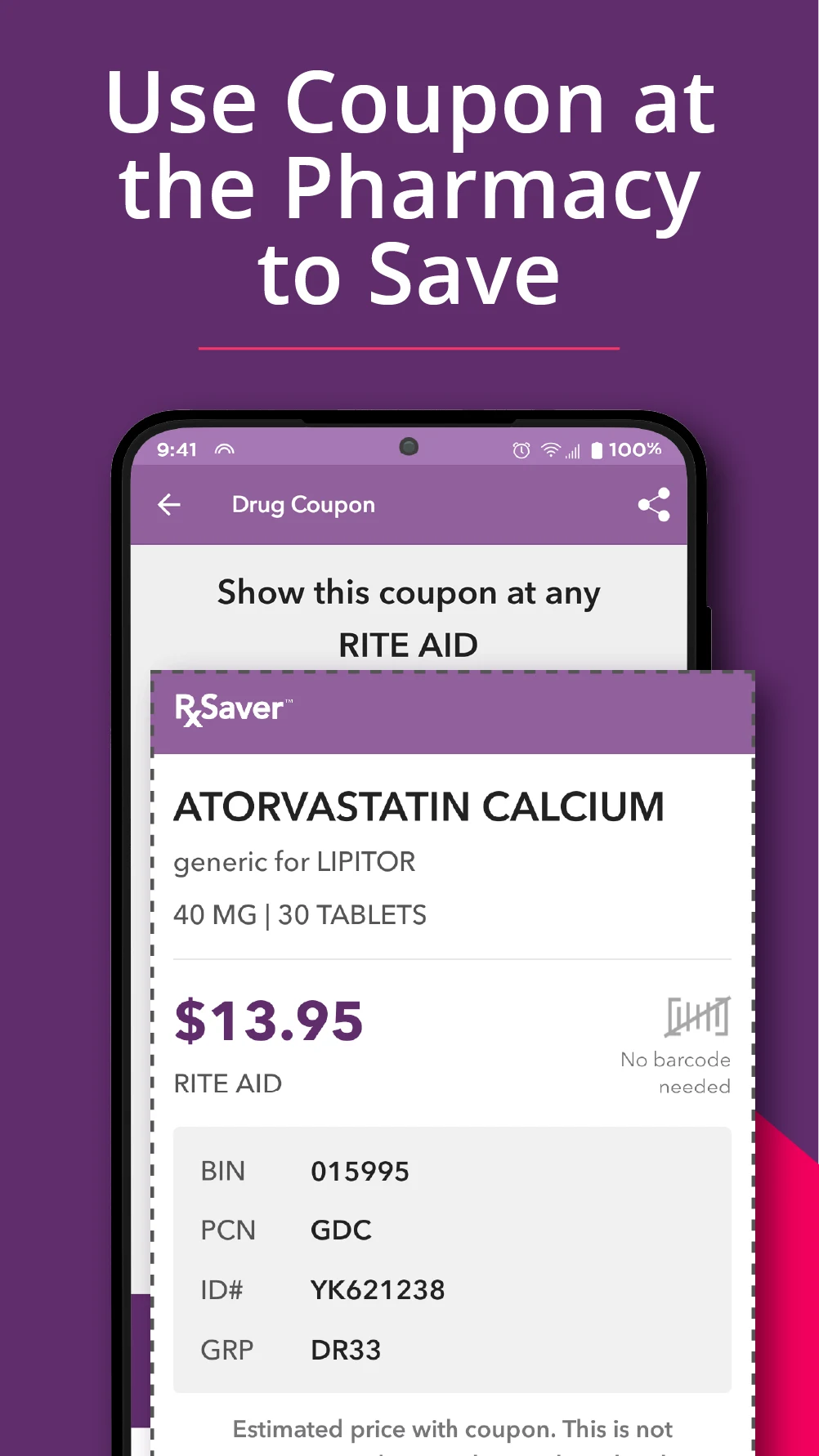 RxSaver – Prescription Coupons screenshot